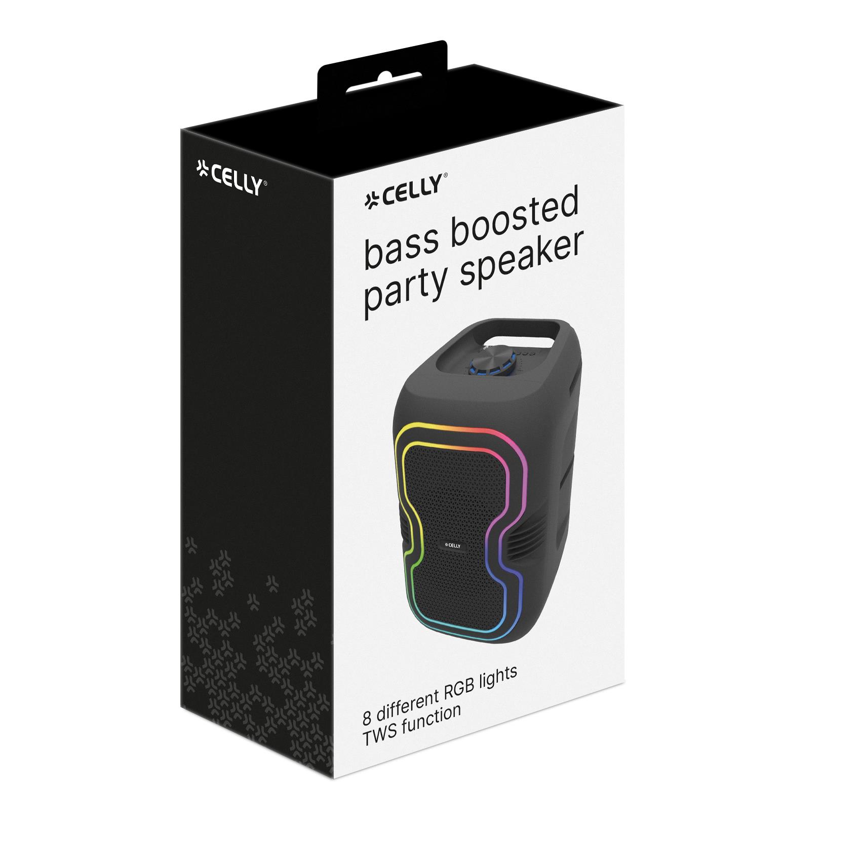 PARTYSOUND - 12W RGB Wireless Speaker 8