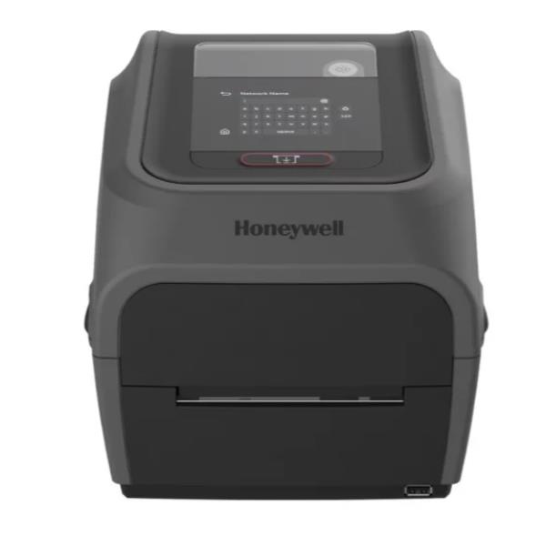 HONEYWELL PC45t, 4-inch, Full Touch 3.5-inch LCD, Ethernet, Latin Font, Real Time Clock (RTC), 1.0 inch Notchless Ribbon Adapters, Thermal Transfer (TT) 300 DPI, includes Power Supply, No Po