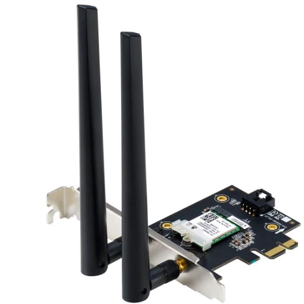 PCE-AXE5400 - Adattatore WiFi 6E PCI-E con 2 antenne esterne 5