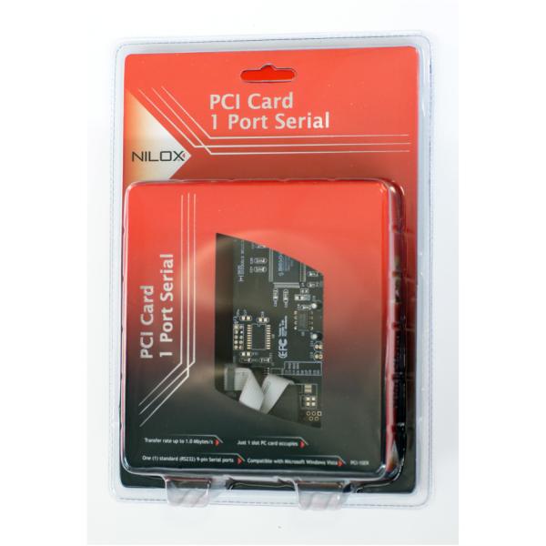 NILOX TECH - Scheda PCI 1 porta seriale, soluzione efficace per aggiungere 1 porta seriale al PC 3