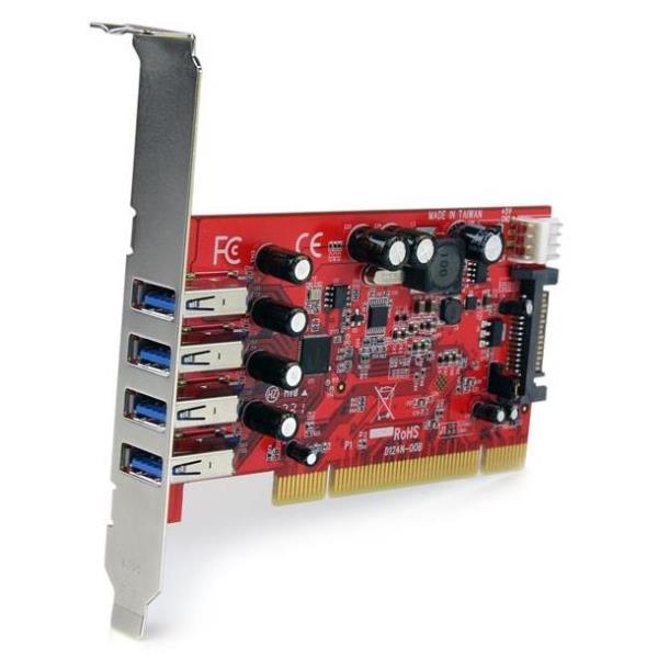 Scheda PCI a 4 porte USB 3.0 3