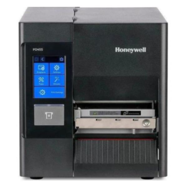 HONEYWELL PD45S0C, TT, COLOR LCD, LAN, 203 DPI, LABEL TAKEN SENSOR, REWINDER, PEEL OFF, NO POWER CORD