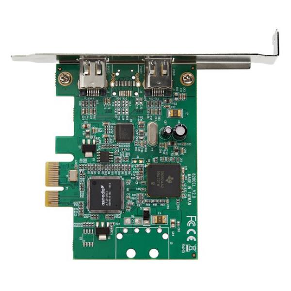 Scheda PCI Express FireWire 2 porte 3