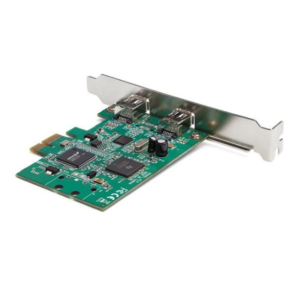 Scheda PCI Express FireWire 2 porte 4