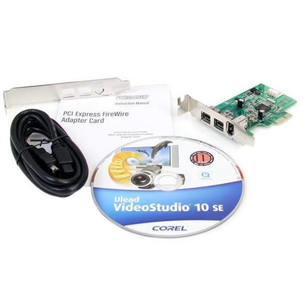 Adattatore PCIe FireWire 1394 4