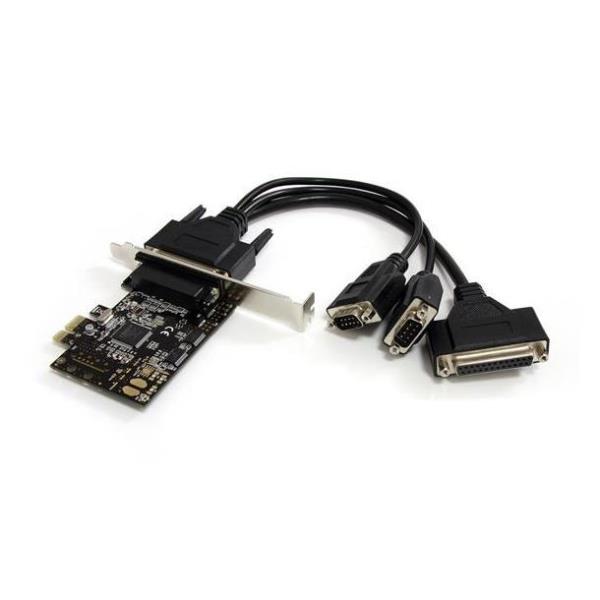 Scheda seriale/parallela PCI Express 2S1P 2