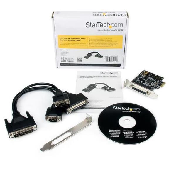 Scheda seriale/parallela PCI Express 2S1P 5