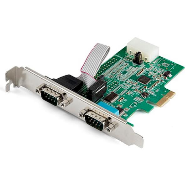 StarTech Scheda Seriale PCIe a 2x RS232 UART