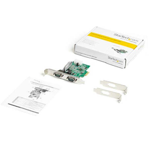 Scheda Seriale PCIe a 2x RS232 UART 6