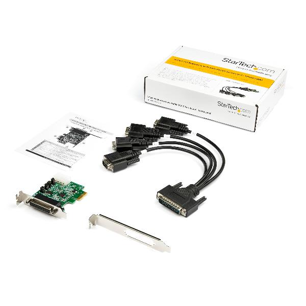 Scheda seriale PCIe a 4x RS232 3