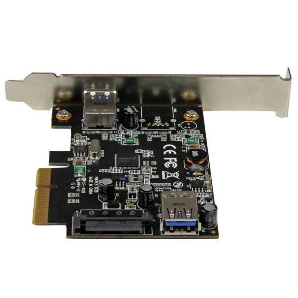 Scheda PCIe USB 3.1 a 2-porte (10Gbps) - ext/int 5