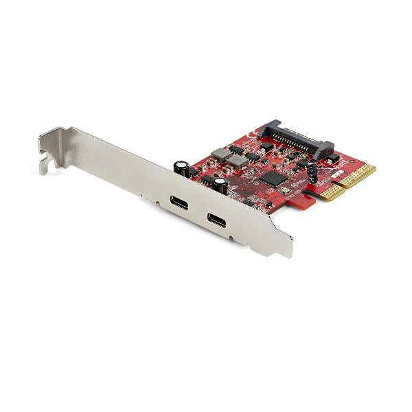 Scheda PCIe a 2 porte USB 3.1 Gen 2 2