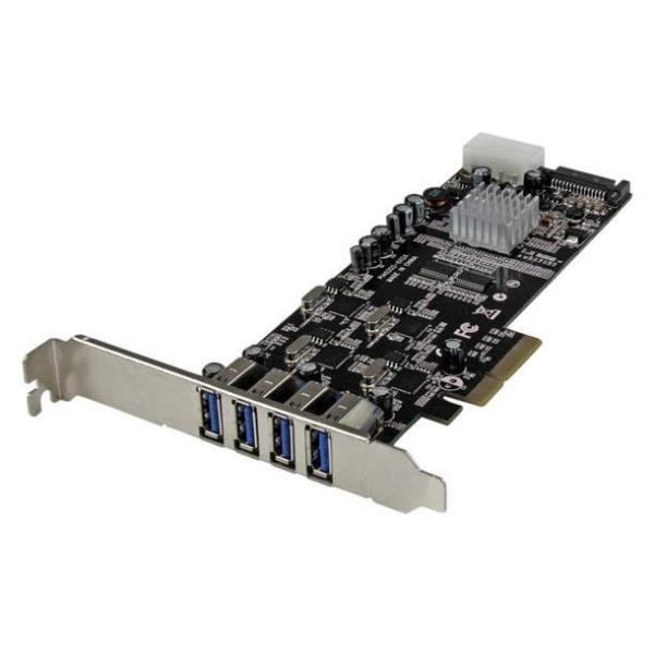 Scheda a 4 canali PCIe USB 3.0 3
