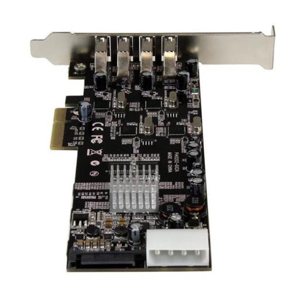 Scheda a 4 canali PCIe USB 3.0 6