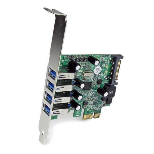 Scheda PCIe USB 3.0 a 4 porte 5