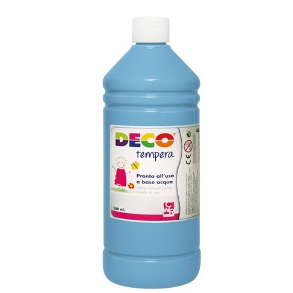 TEMPERA IN FLACONE 500ml - BLU PASTELLO 2