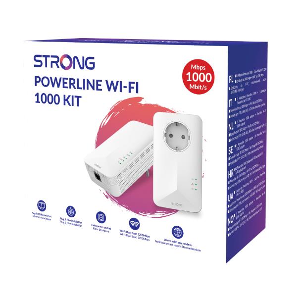 Powerline 1000 Duo Wi-Fi EU 8