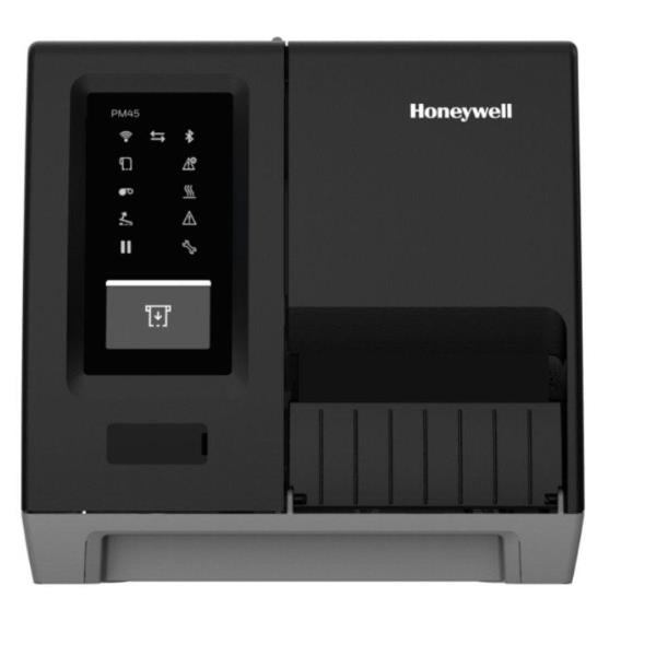 HONEYWELL PM45A, Icon Display, Ethernet, Fixed Hanger, TT, 300 DPI, No Power Cord