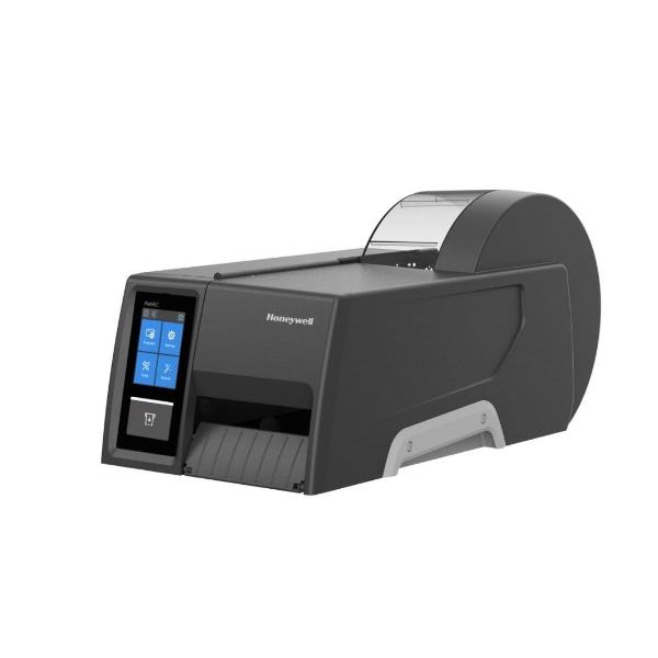 PM45A, Full Touch Display, Ethernet, Fixed Hanger, Rewinder + label taken sense, TT, 300 DPI, No Power Cord 2