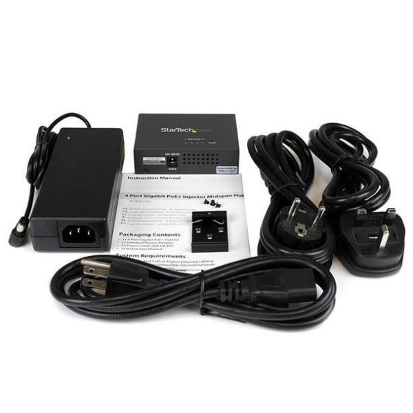 Iniettore Gigabit(PoE) 4 porte 2