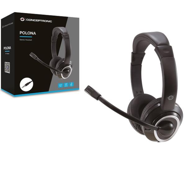CUFFIE PROFESSINALI STEREO 3.5mm con Microfono e Controllo remoto 2