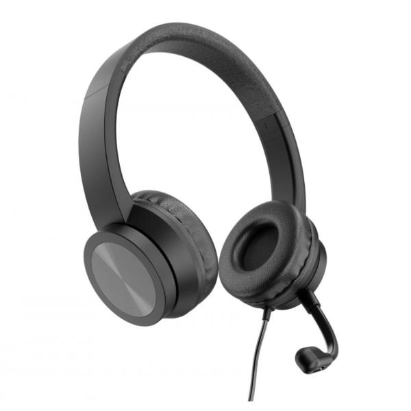 CUFFIA STEREO USB con Microfono Riduzione rumorosità e Controllo remoto 9