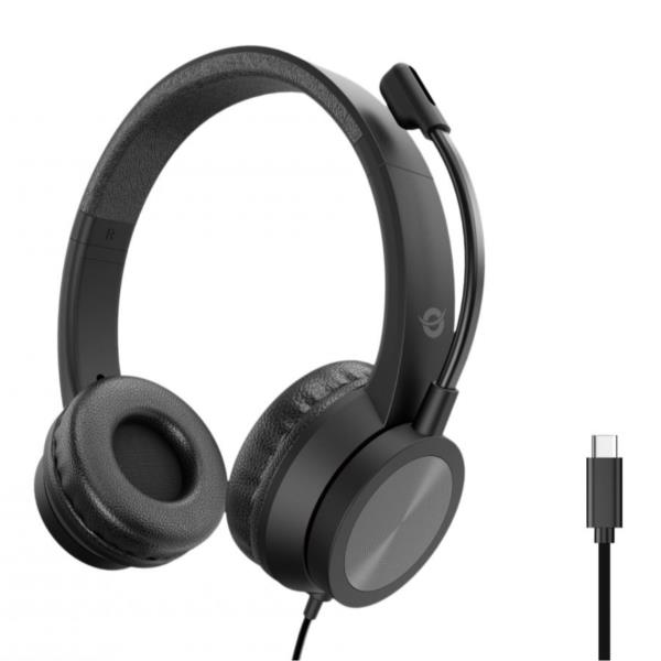 CUFFIA STEREO USB-C con Microfono Riduzione rumorosità e Controllo remoto 6