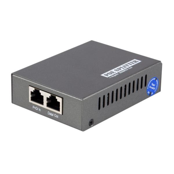 LEVELONE POS-3000 - SPLITTER GIGABIT POE 802.3at/af PoE, 5-18V DC Output 2
