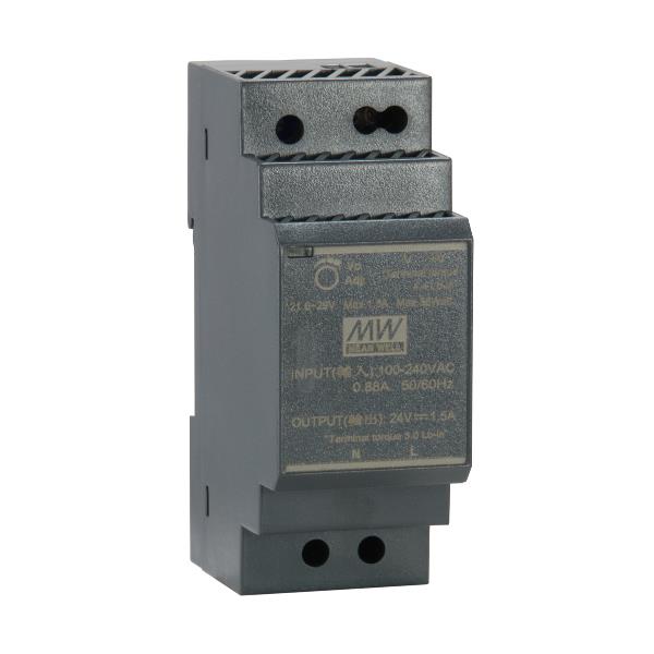 LEVELONE LEVELONE POW-2411 - ALIMENTATORE INDUSTRIALE 24V DC, 30W DIN RAIL