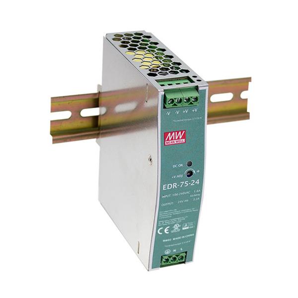 LEVELONE LEVELONE POW-4821 - ALIMENTATORE INDUSTRIALE 48V DC, 75W DIN RAIL