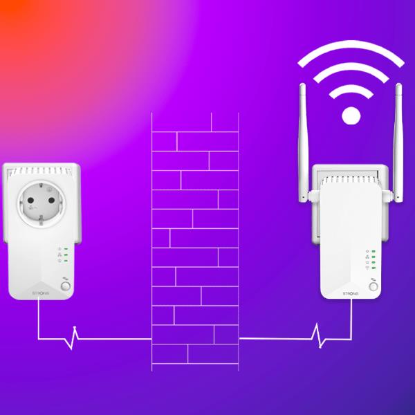 Powerline Wi-Fi 600 kit 2x 7