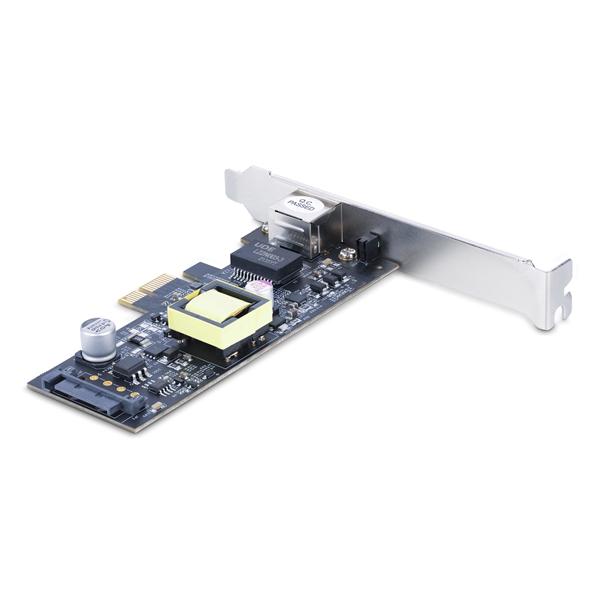 Scheda di rete PoE NBASE-T a 1 porta da 2,5 Gbps, Intel I225-V, 802.3af/at PoE+ Multi-Gigabit NIC, scheda LAN PCI Express Server, Interfaccia Ethernet alimentata SATA 6