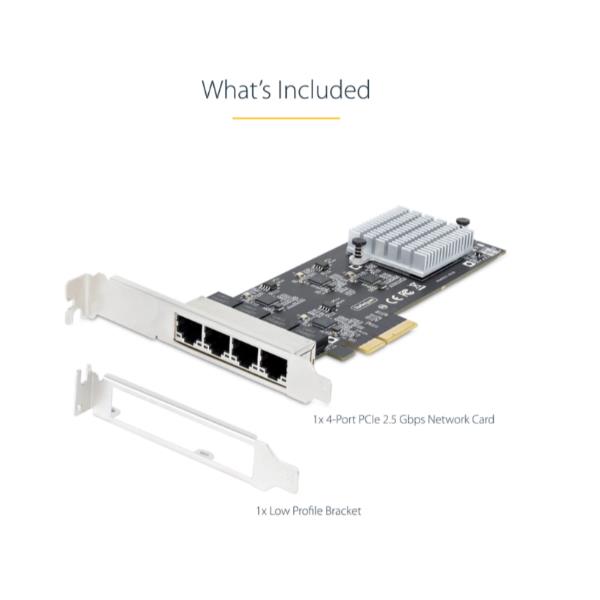 Scheda rete 2.5Gigabit PCIe 3