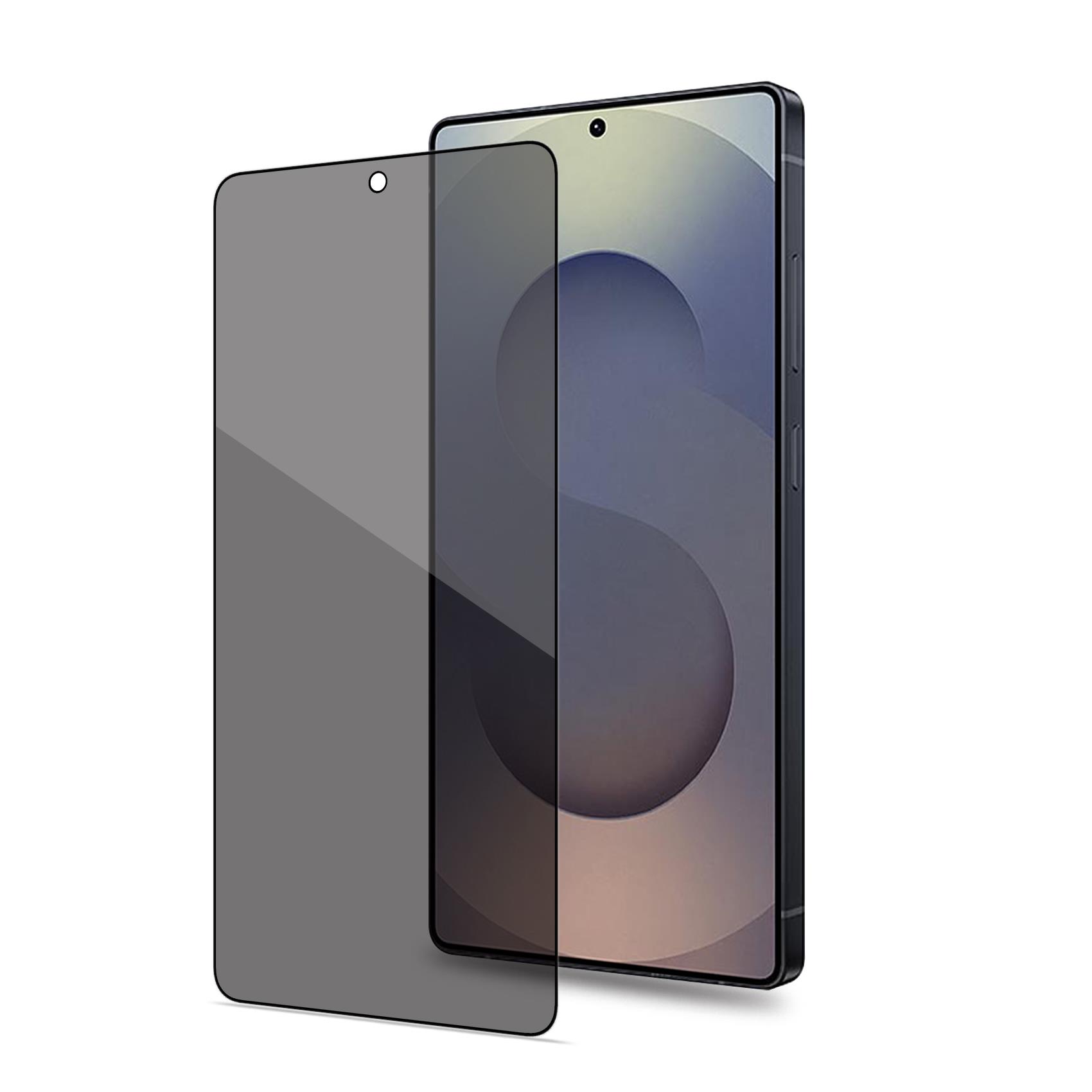 CELLY PRIVACY FULL GLASS - Vetro 9H con effetto Privacy e bordo colorato nero compatibile con Samsung Galaxy S26 Ultra 5G/ Galaxy S26 Ultra 5G Enterprise Edition