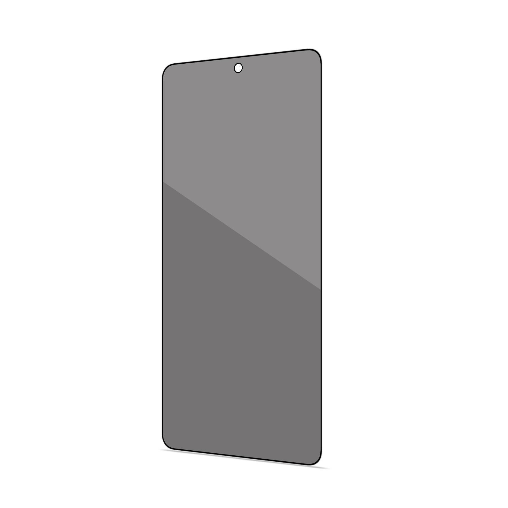 PRIVACY FULL GLASS - Vetro 9H con effetto Privacy e bordo colorato nero compatibile con Samsung Galaxy S26 Ultra 5G/ Galaxy S26 Ultra 5G Enterprise Edition 2