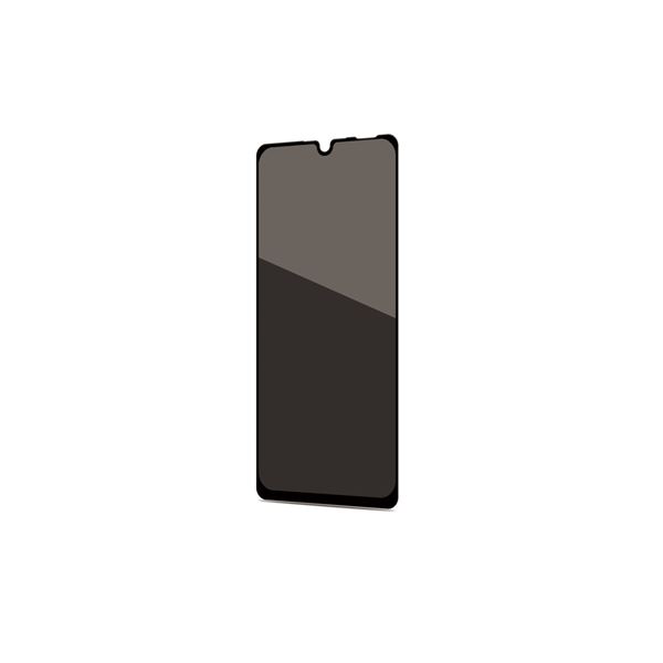 PRIVACY FULL GLASS - Vetro 9H con effetto Privacy e bordo colorato nero compatibile con Huawei P30 Lite/ P30 Lite New Edition 3
