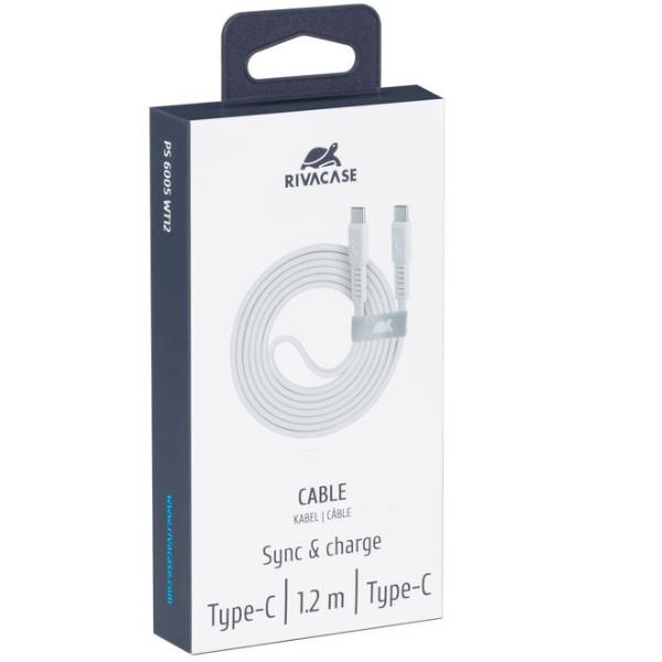 Cavo Piatto USB-C /USB-C da 1,2m Bianco (NEW) 4