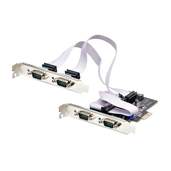 StarTech Scheda Seriale PCIe a 4 porte