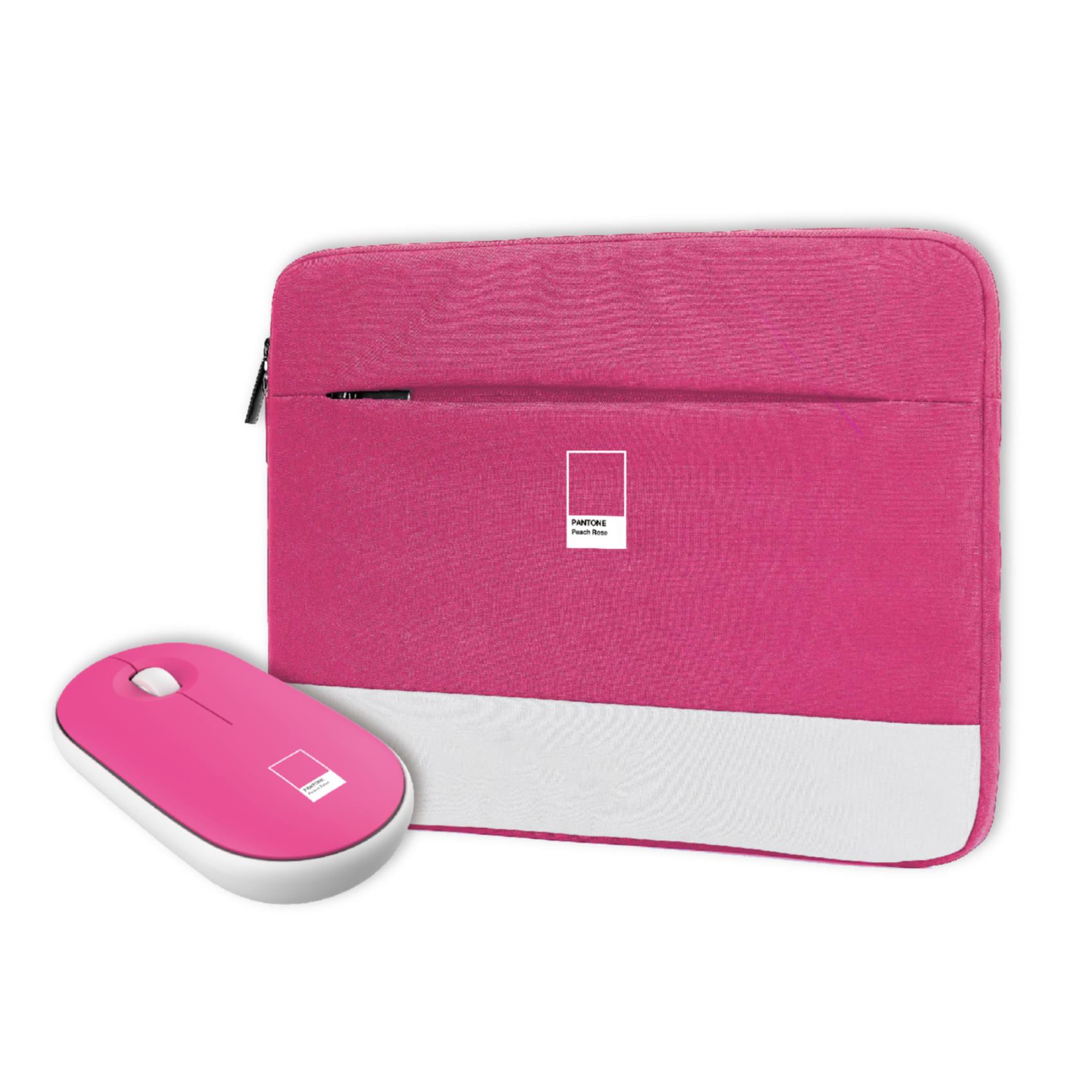 PANTONE PANTONE - Borsa Sleeve per Laptop fino a 15.6" dimensione display con Mouse wireless in confezione [IT COLLECTION]
