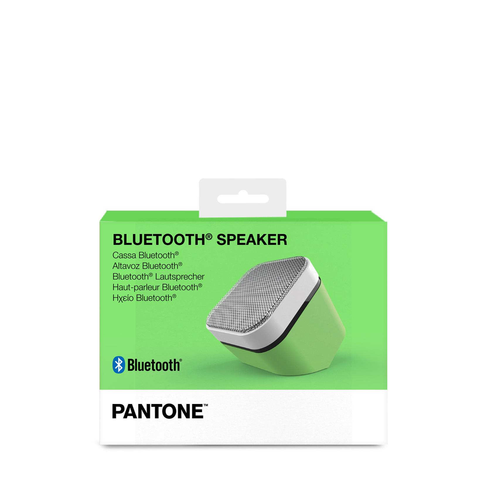 PANTONE - Speaker wireless colorato e portatile, potenza audio 3 Watt 3