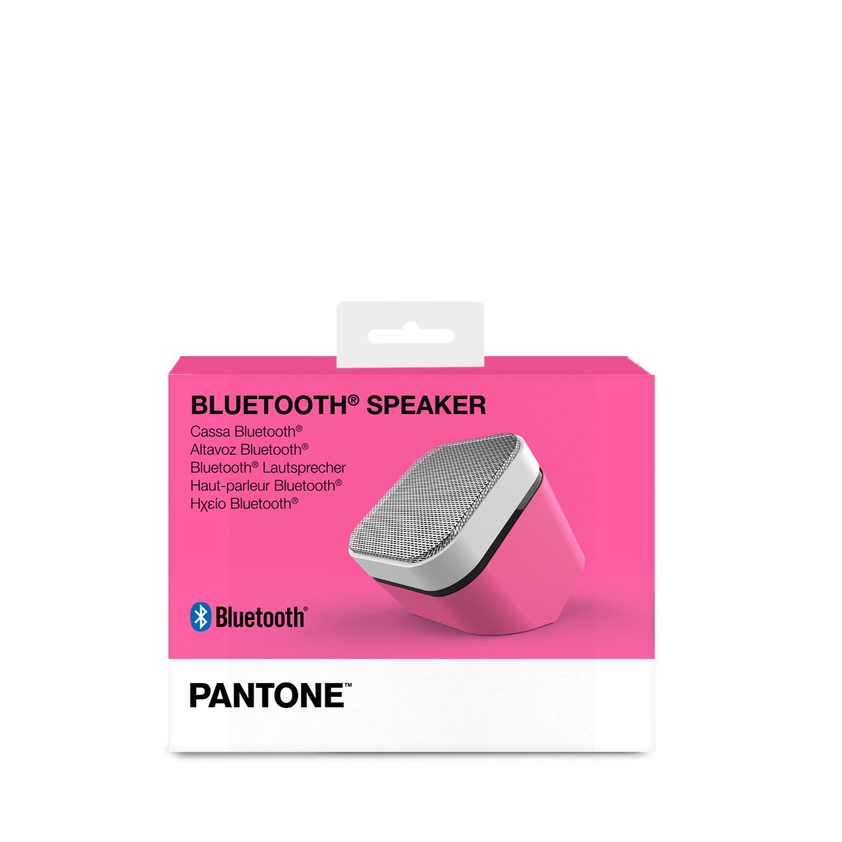 PANTONE - Speaker wireless colorato e portatile, potenza audio 3 Watt 3