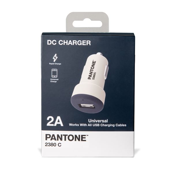 PANTONE - Caricabatteria da auto 12/24V con porta USB-A potenza massima carica 10 Watt 3