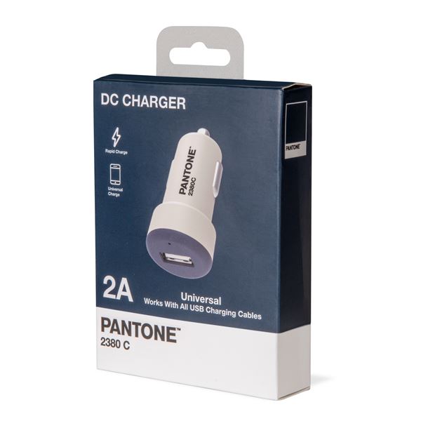 PANTONE - Caricabatteria da auto 12/24V con porta USB-A potenza massima carica 10 Watt 4