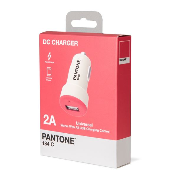 PANTONE - Caricabatteria da auto 12/24V con porta USB-A potenza massima carica 10 Watt 3
