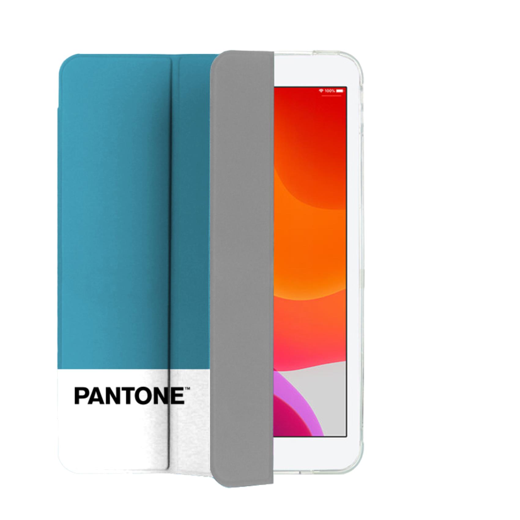 PANTONE PANTONE - Custodia a libro bicolore azzurro e bianco in TPU compatibile con Apple iPad 10.2" 7/8/9 gen