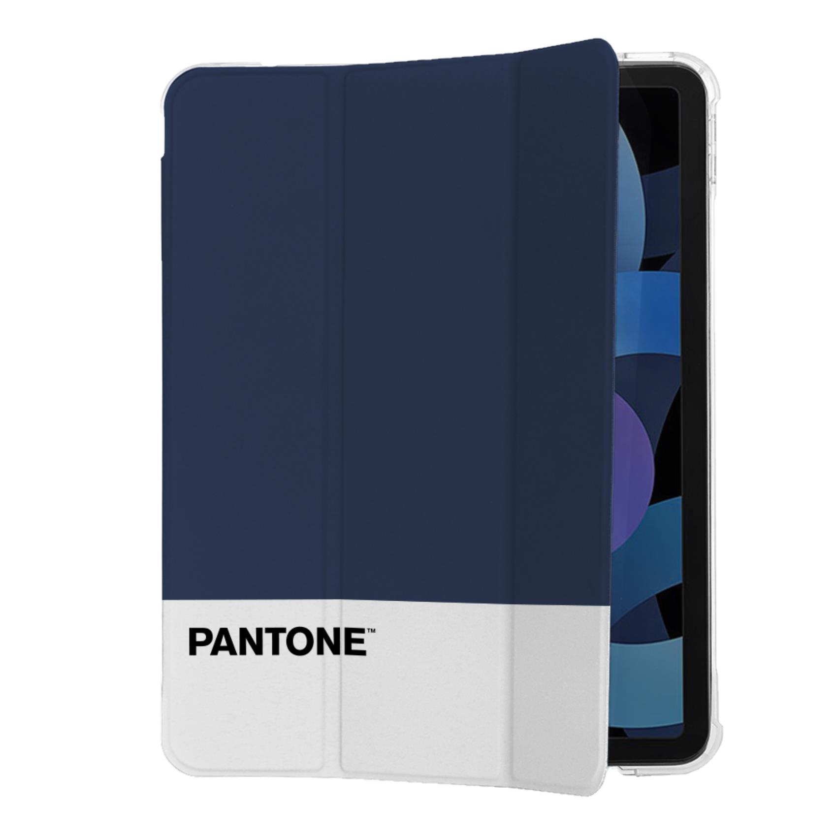 PANTONE PANTONE - Custodia a libro bicolore blu navy e bianco in TPU compatibile con iPad Air 10.9" 4 gen/ 5* gen