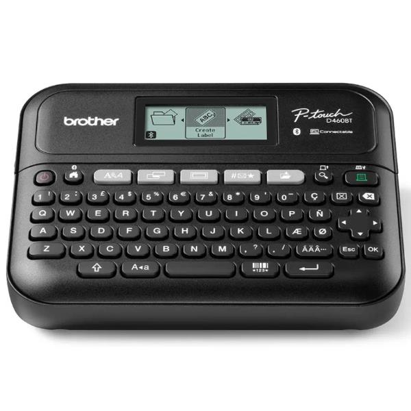 Etichettatrice elettronica desktop con valigetta Brother PTD460BTVP 3