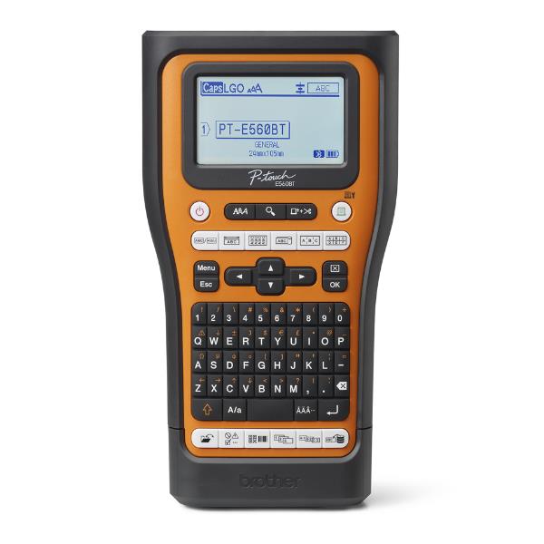 BROTHER ETICHETTATRICI Etichettatrice elettronica palmare per settore elettrico con valigetta inclusa Brother PTE560BTVP