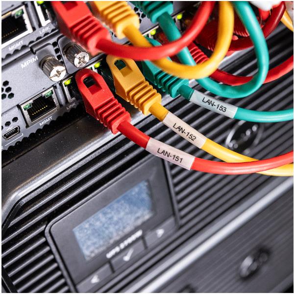 Etichettatrice elettronica palmare per settore elettrico con valigetta inclusa Brother PTE560BTVP 8