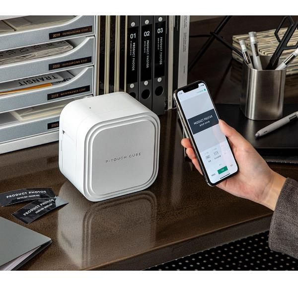 Etichettatrice elettronica mobile Brother P-Touch Cube Pro PTP910BT 7